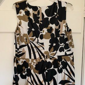 Dress barn 20w womens black blouse